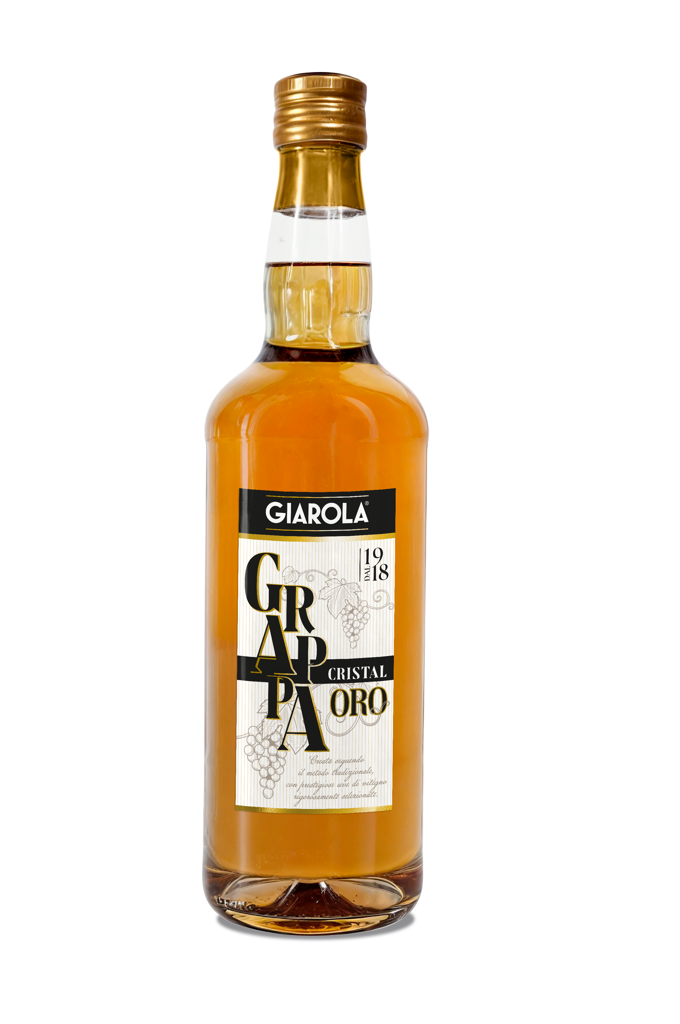 GRAPPA CRISTAL ORO INVECCH. 1LT. GIAROLA